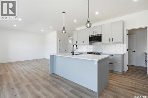224 Froese Crescent, Warman, SK - Indoor Photo Showing Kitchen With Upgraded Kitchen