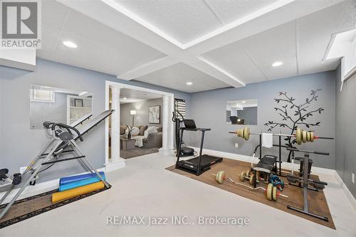 140 Taylorwood Court, Oshawa (Samac), ON - Indoor Photo Showing Gym Room