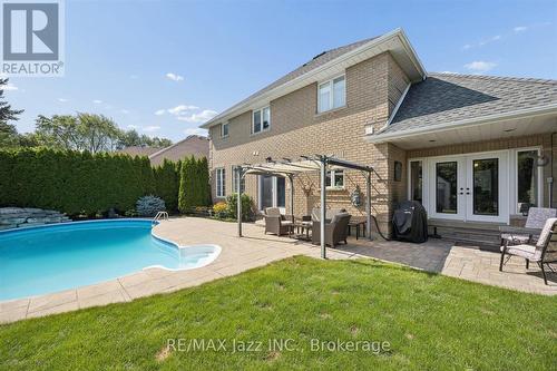 140 Taylorwood Court, Oshawa (Samac), ON - Outdoor With In Ground Pool With Deck Patio Veranda