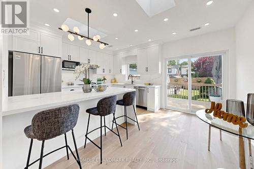 55 Chilton Road, Toronto, ON - Indoor Photo Showing Kitchen With Upgraded Kitchen