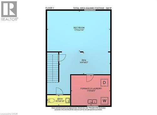 Floor plan - 125 Bonaventure Drive Unit# 50, Hamilton, ON - Other