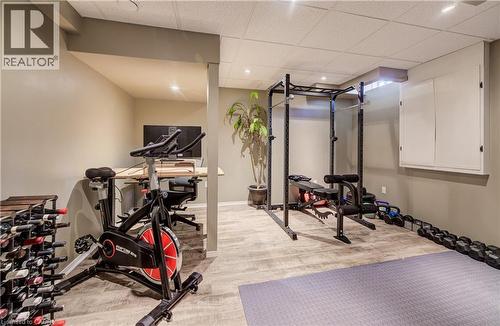 3 Golden Iris Crescent, Hamilton, ON - Indoor Photo Showing Gym Room