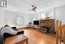 1518 Cawthra Road, Mississauga, ON  - Indoor Photo Showing Living Room With Fireplace 