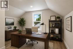 Virtually Staged - Loft Home Business Potential - 