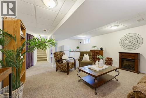 934 Zeller Crescent, Kitchener, ON - Indoor Photo Showing Other Room With Fireplace