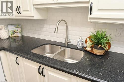 2263 Marine Drive Unit# 401, Oakville, ON - Indoor Photo Showing Kitchen With Double Sink