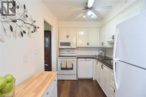 2263 Marine Drive Unit# 401, Oakville, ON - Indoor Photo Showing Kitchen