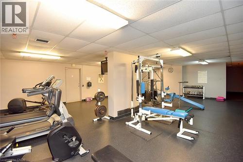 2263 Marine Drive Unit# 401, Oakville, ON - Indoor Photo Showing Gym Room