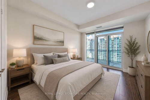 1103-58 Marine Parade Drive, Toronto, ON - Indoor Photo Showing Bedroom