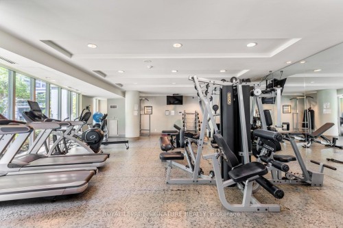 1103-58 Marine Parade Drive, Toronto, ON - Indoor Photo Showing Gym Room