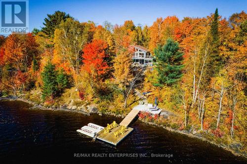 140 Rachels Lane, Huntsville, ON - Outdoor With Body Of Water With View