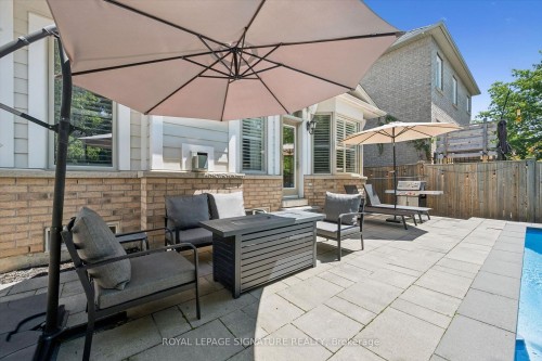38 Scott Boulevard, Milton, ON - Outdoor With In Ground Pool With Deck Patio Veranda With Exterior