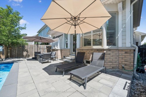 38 Scott Boulevard, Milton, ON - Outdoor With In Ground Pool With Deck Patio Veranda