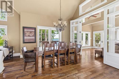 161 Town Line Road E, Huntsville (Chaffey), ON - Indoor Photo Showing Dining Room