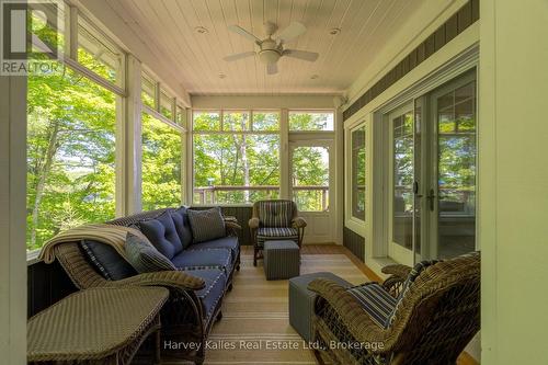 161 Town Line Road E, Huntsville (Chaffey), ON -  With Deck Patio Veranda With Exterior