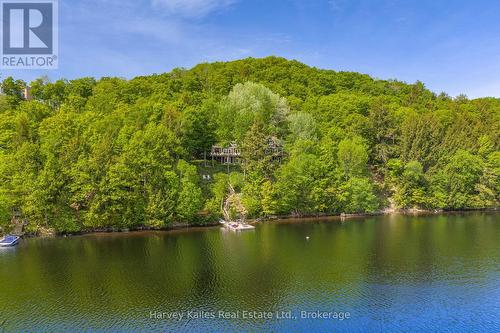 161 Town Line Road E, Huntsville (Chaffey), ON - Outdoor With Body Of Water With View