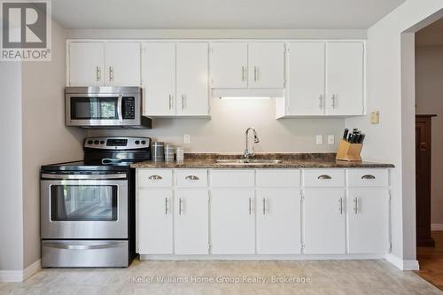 395 Strathallan Street, Centre Wellington (Fergus), ON - Indoor Photo Showing Kitchen With Double Sink