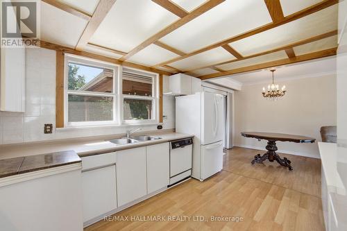1392 Rebecca Street, Oakville, ON - Indoor Photo Showing Kitchen With Double Sink