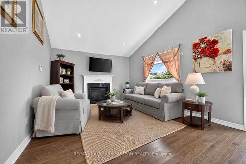 11 Lords Drive, Trent Hills, ON - Indoor Photo Showing Living Room With Fireplace
