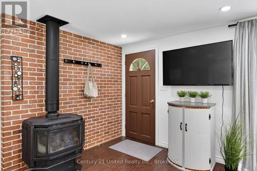 98 Lakeview Cottage Road, Kawartha Lakes (Bexley), ON - Indoor Photo Showing Other Room With Fireplace
