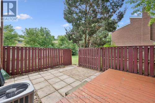 Private Fenced Yard - 11 - 121 University Avenue E, Waterloo, ON - Outdoor With Exterior