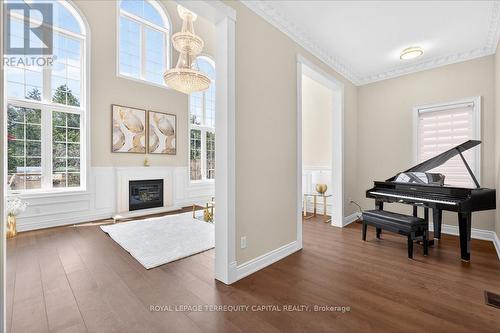 147 Lady Nadia Drive, Vaughan, ON - Indoor Photo Showing Other Room With Fireplace