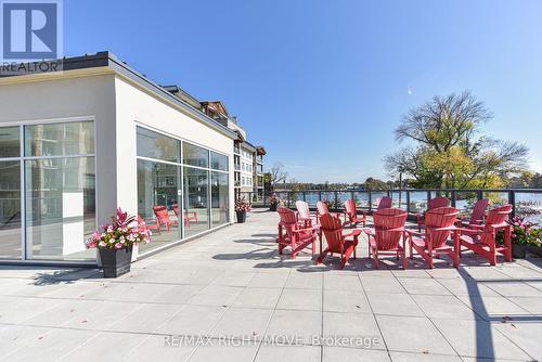 Patio by Pool - 605 - 80 Orchard Point Road, Orillia, ON - Outdoor