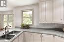 446 South Bay Road, Georgian Bay (Baxter), ON  - Indoor Photo Showing Kitchen With Double Sink 