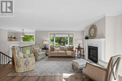 5 Peggs Lane, Mcnab/Braeside, ON - Indoor Photo Showing Living Room With Fireplace