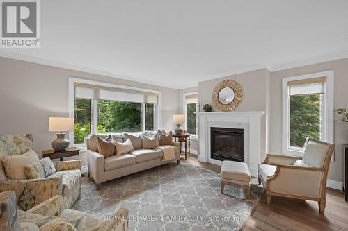 5 Peggs Lane, Mcnab/Braeside, ON - Indoor Photo Showing Living Room With Fireplace