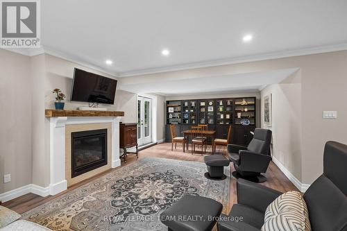 5 Peggs Lane, Mcnab/Braeside, ON - Indoor Photo Showing Living Room With Fireplace