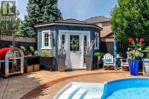 2149 Alderbrook Drive, Oakville, ON - Outdoor With In Ground Pool