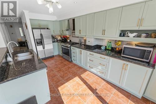 156 Heale Avenue, Toronto, ON - Indoor Photo Showing Kitchen With Double Sink