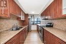 1604 - 18 Knightsbridge Road, Brampton, ON  - Indoor Photo Showing Kitchen With Double Sink 