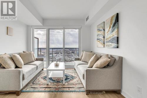 3110 - 2033 Kennedy Road, Toronto, ON - Indoor Photo Showing Living Room
