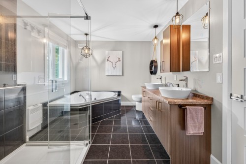 Master Bathroom - 16A  - 16B Route De Duchesnay, Sainte-Catherine-De-La-Jacques-Cartier, QC - Indoor Photo Showing Bathroom