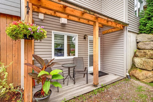 Entry - 16A  - 16B Route De Duchesnay, Sainte-Catherine-De-La-Jacques-Cartier, QC - Outdoor With Deck Patio Veranda
