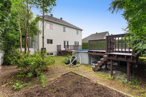 Exterior - 40 Rue Jean-De La Fontaine, Gatineau (Aylmer), QC - Outdoor With Above Ground Pool With Exterior