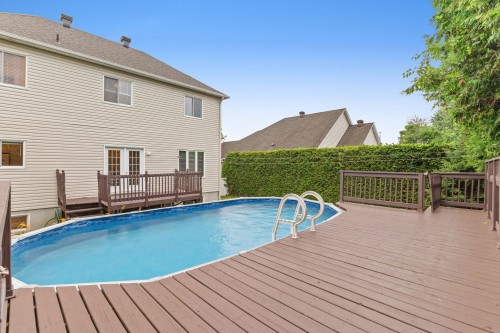 Pool - 40 Rue Jean-De La Fontaine, Gatineau (Aylmer), QC - Outdoor With Above Ground Pool With Exterior