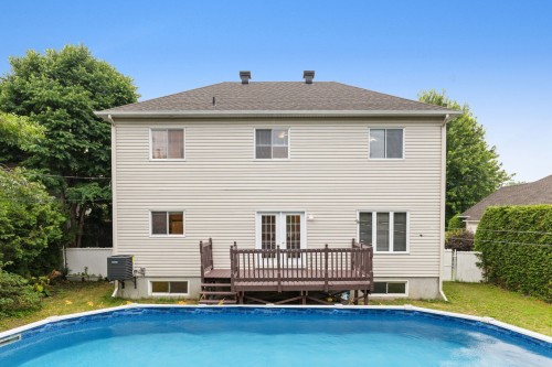 Pool - 40 Rue Jean-De La Fontaine, Gatineau (Aylmer), QC - Outdoor With Above Ground Pool With Exterior