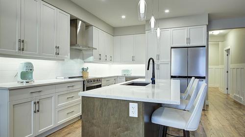 2383 Hawks Boulevard, West Kelowna, BC - Indoor Photo Showing Kitchen With Upgraded Kitchen