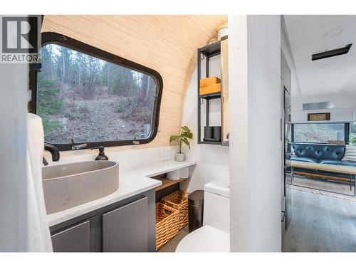 Flushable toilet, Fully Reno'd, Window opens - 6474 Deer Run Road Lot# 11, Magna Bay, BC 