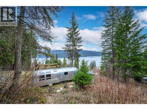 South facing, 1 Acre + Parcel of Land, View from top of property line - 6474 Deer Run Road Lot# 11, Magna Bay, BC 