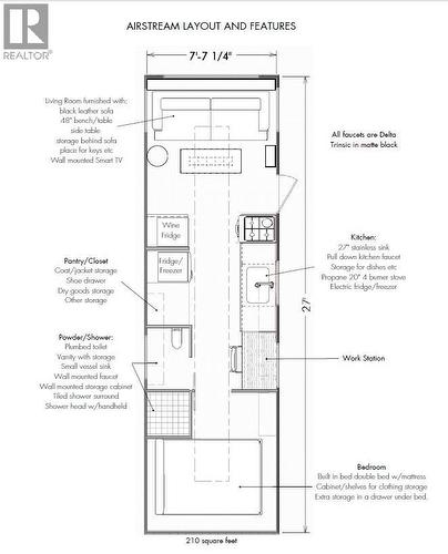 31' Airstream Land Yacht - 6474 Deer Run Road Lot# 11, Magna Bay, BC 