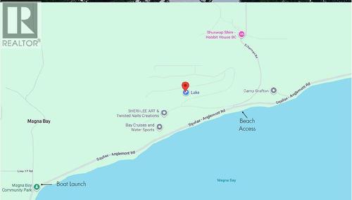 Orientation Map - 6474 Deer Run Road Lot# 11, Magna Bay, BC 