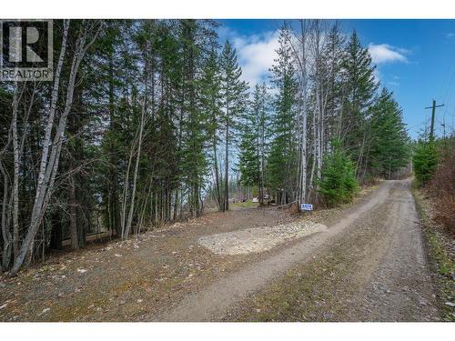 Deer Lake Run Road, left hand side is property driveway - 6474 Deer Run Road Lot# 11, Magna Bay, BC 