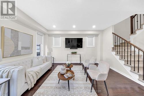 FAMILY ROOM - 23 Gordon Cowling Street, Clarington, ON - Indoor Photo Showing Living Room