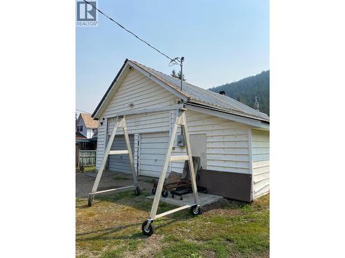 Rear of property - 321 N Kimberley Avenue, Greenwood, BC 
