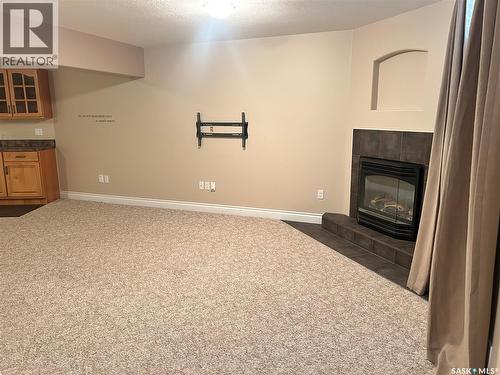 1 Telfer Bay, Prince Albert, SK - Indoor With Fireplace