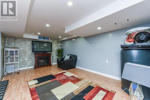 200 Winners Circle, Brampton, ON - Indoor With Fireplace